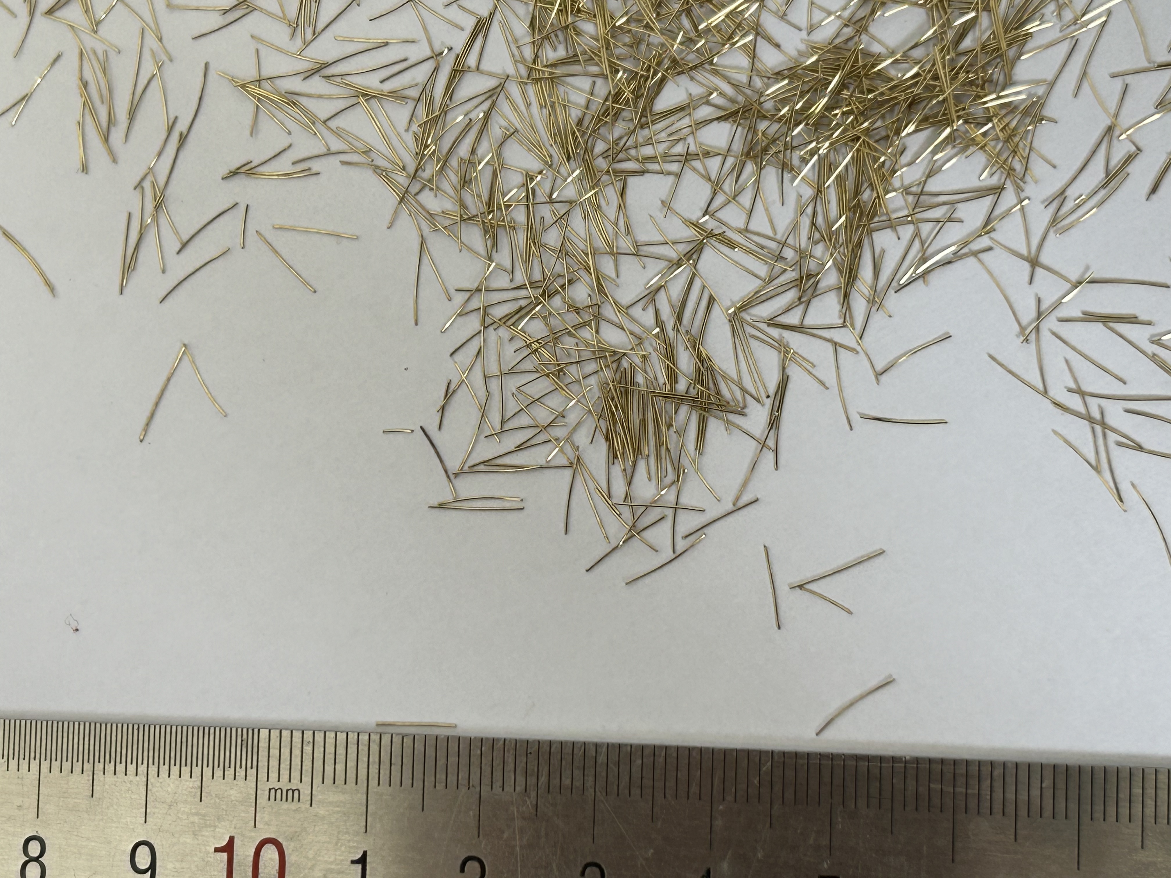 Bakır Kaplı Mikro Çelik Fiber