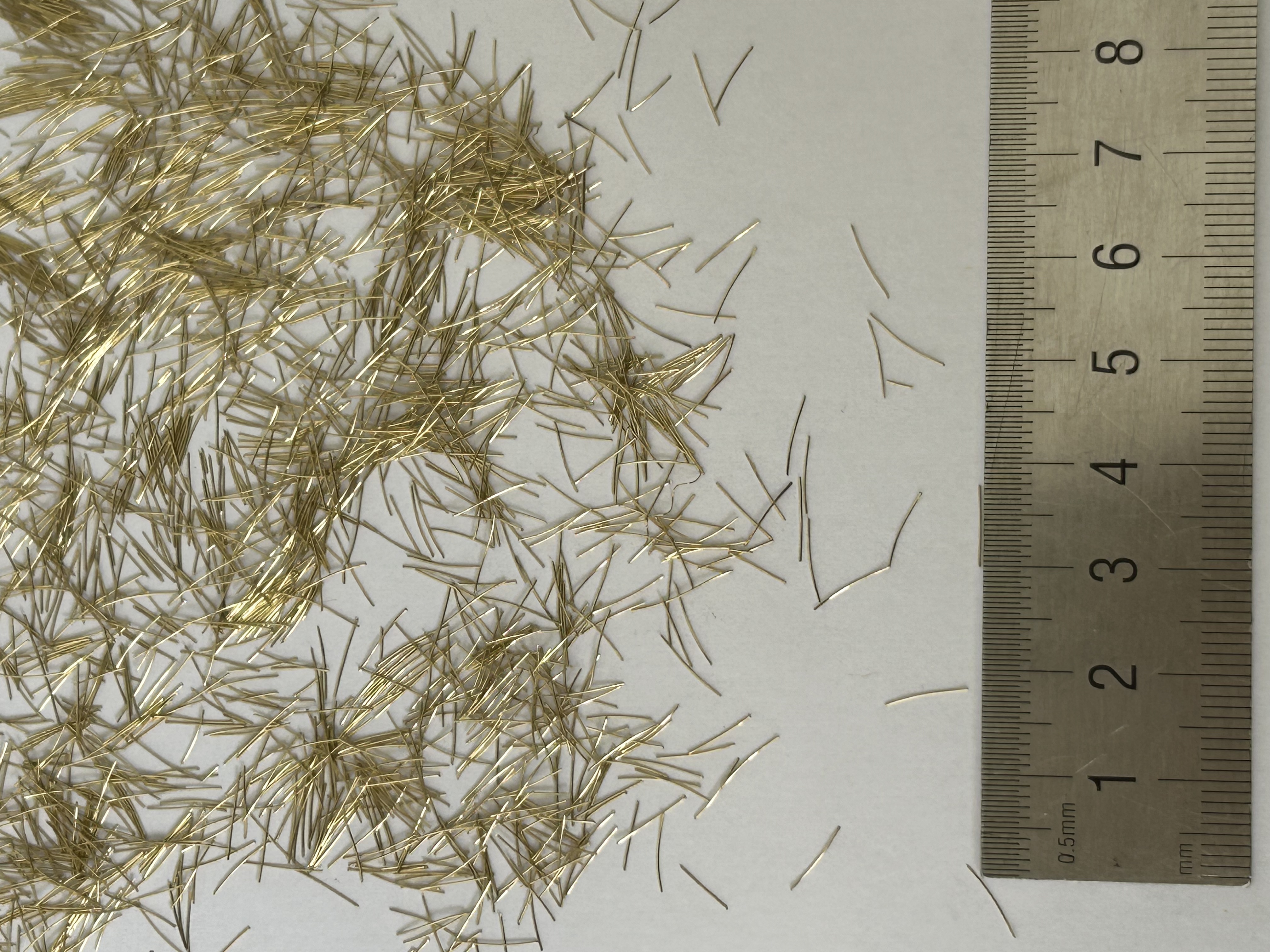 Bakır Kaplı Mikro Çelik Fiber