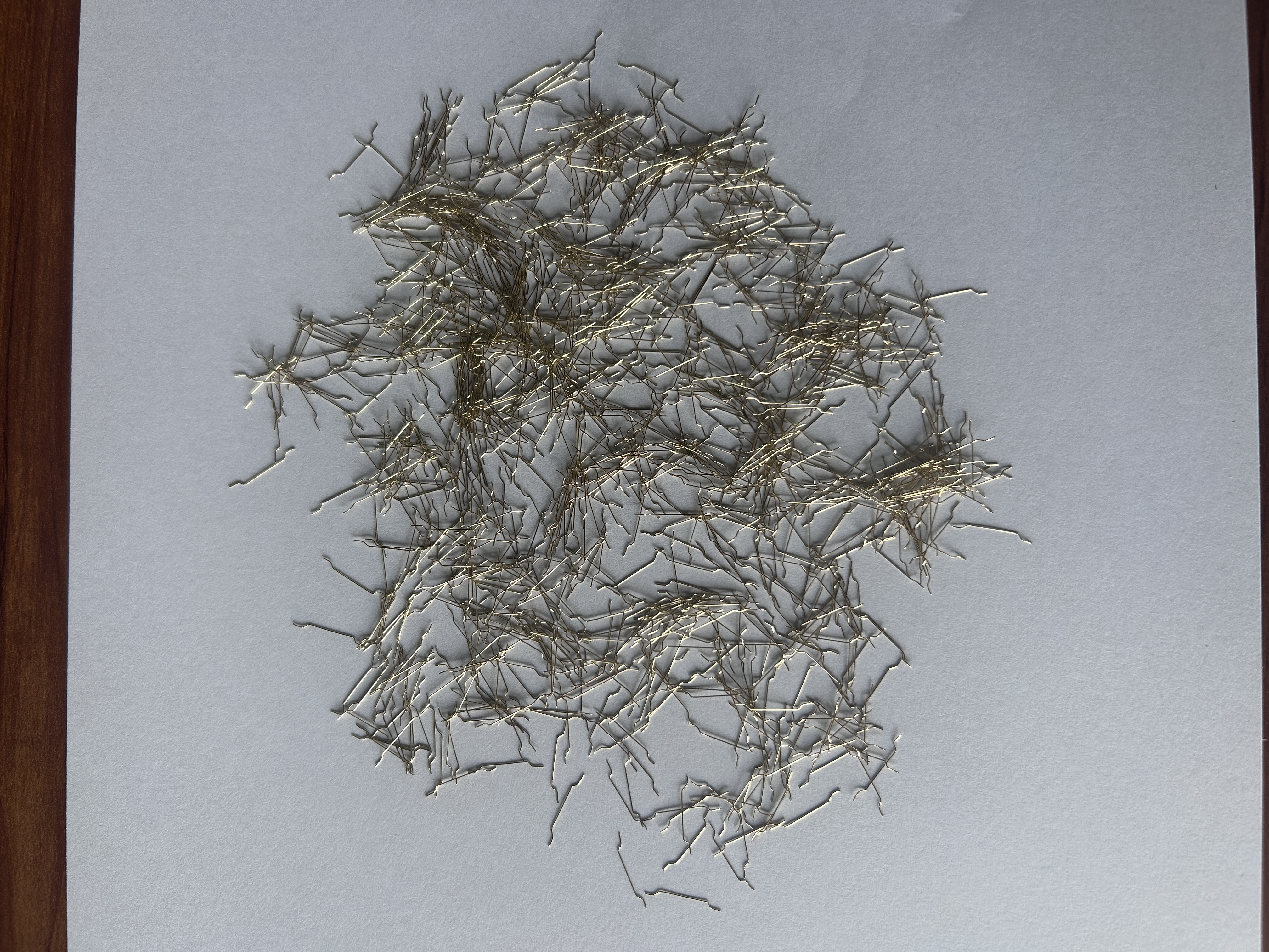 Bakır Kaplı Mikro Çelik Fiber